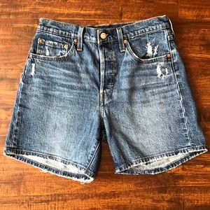 Levi’s 501 Mid-thigh Denim Shorts